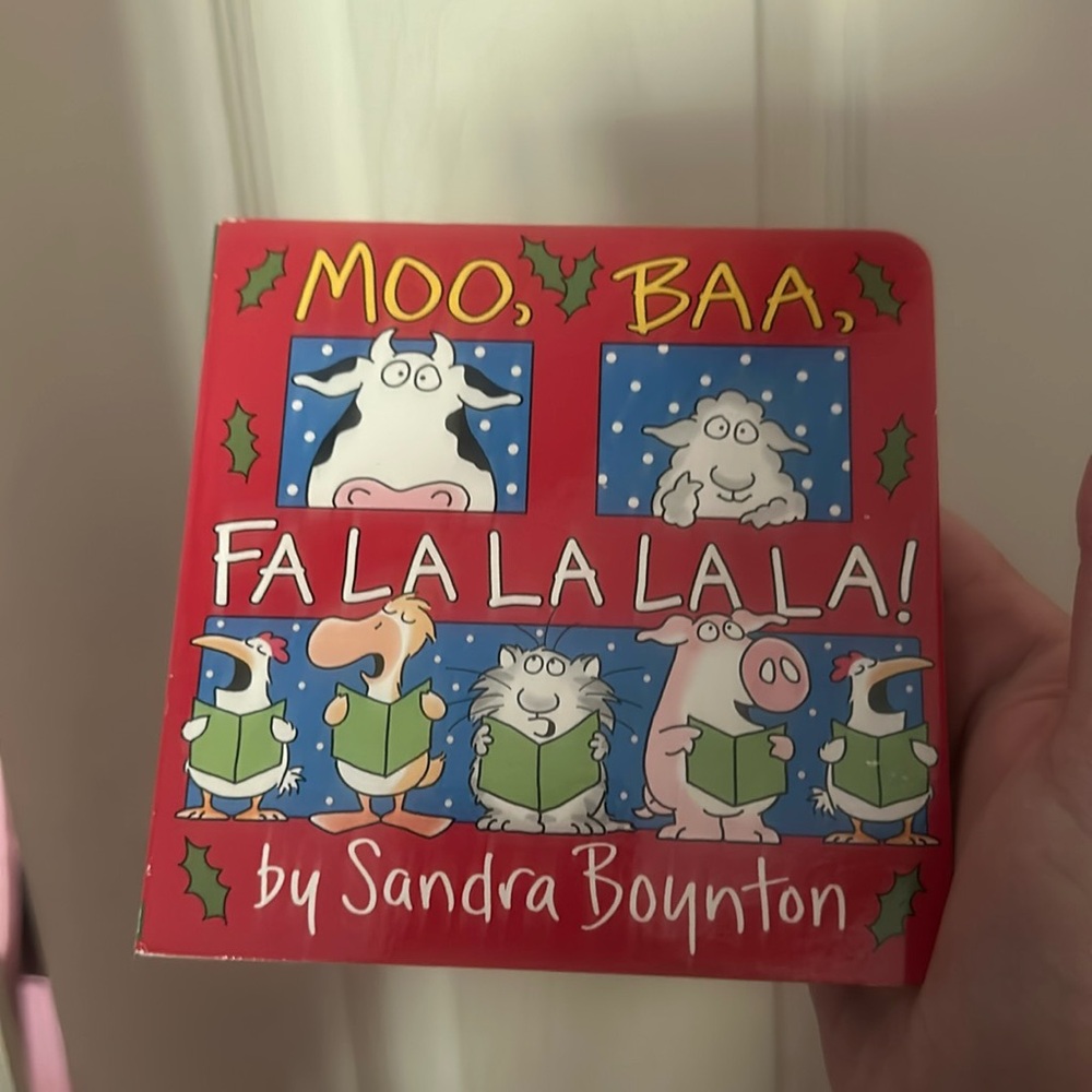 MOO BAA FA LA LA LA LA BY SANDRA BOYNTON: NEW